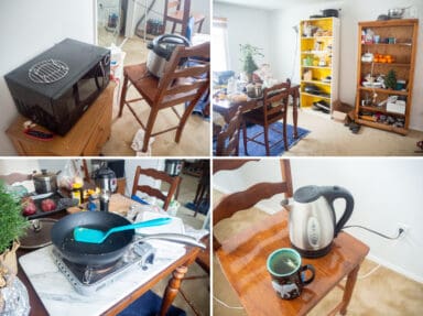 How to survive and cook during a kitchen remodel