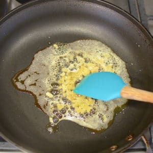 King Trumpet Mushrooms and Scrambled Eggs